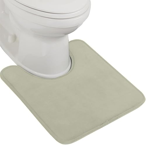 Miniatura 52 de GORILLA GRIP Alfombras de Baño de Espuma Viscoelástica, Tapetes de Baño de Terciopelo Suave y Absorbente, Puntos Duraderos en la Parte Inferior,