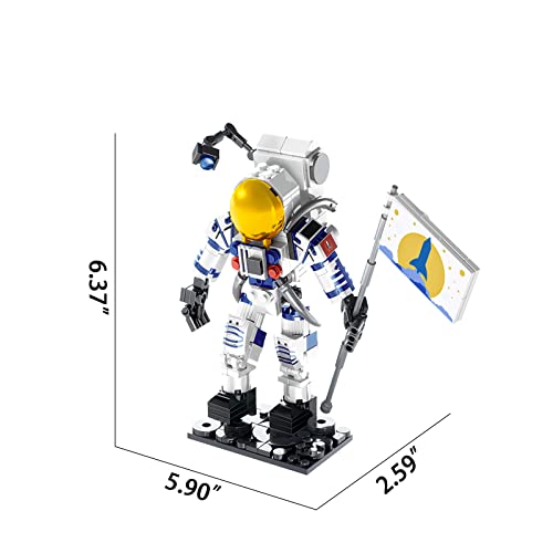 Image of SIENON Astronaut Building Block Toy 229Pcs for Kids