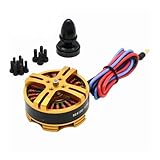 Potenza: 720KV/580KV/380KV Adatto for RC Multi Axis Drone Motore Brushless Rotante Esterno ad Alta Velocità BE4108 380KV 580KV 720KV Motore Brushless con Telecomando(BE4108 720KV)