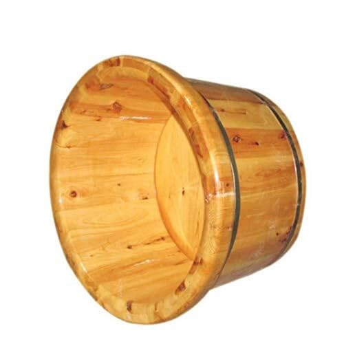 Barril de spa para pies de madera para cuidado y pedicura miniatura 2