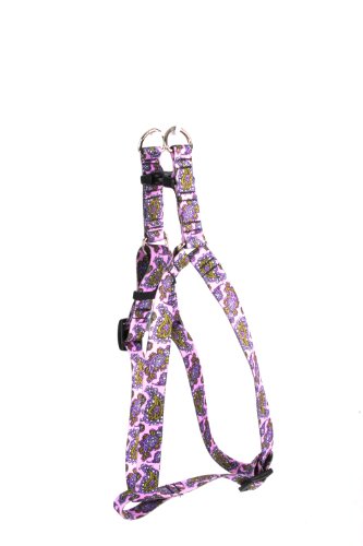Image of Yellow Dog Design Step-In Harness, Small, Bohemian Paisley Purple