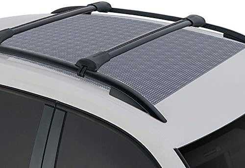 BDK Anti-Slip Rooftop Cargo Mat Protective Liner for Roof Cargo Bags - Rubber Grip Non-Adhesive Scratch-Proof Cushioned Layer (RM-001), Cargo Liner