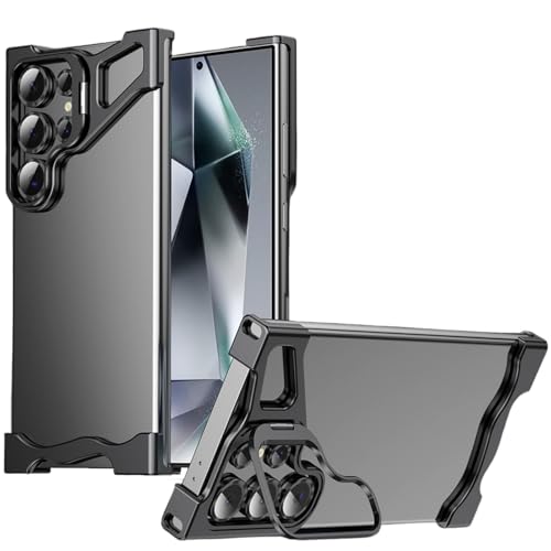 Coins Anti-Choc Samsung S25 Ultra bumper aluminium sans dos robuste