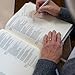 CSB Notetaking Bible, Large Print Hosanna Revival Edition, Lavender/Peach Cloth Over Board, Black Letter, Single-Column, Journaling Space, Reading Plan, Easy-to-Read Bible Serif Type