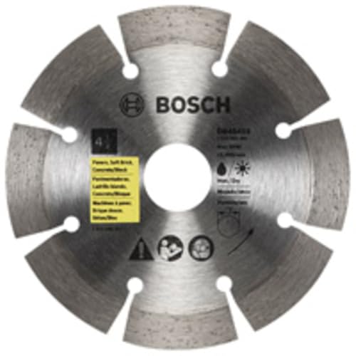 Bosch DB4541S 4-1/2 in. Standard Segmented Rim Diamond Blade for Universal Rough Cuts