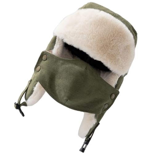 Chapeau coupe-vent et thermique en coton Ipetboom bonnet de chasse tricoté pour temps froid