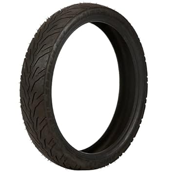 SANA TYRES 90/80-17 46N Nylogrip Zapper FY1 90/80-17 46N Tubeless Bike Tyre, Front