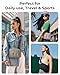 BAGSMART Cross Body Purse, Mini Crossbody Bags for Women Travel Purse, Puffy Shoulder Handbag Wallet with RFID Blocking Slots, Brown-small