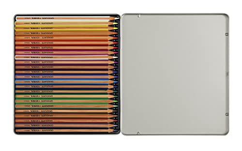 Lápices multicolor LYRA pack de 24 unidades con dimensiones de 21 x 19 cm 2