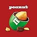 M&M'S Christmas Stocking Stuffer Peanut Milk Chocolate Candy, 38 oz Bag