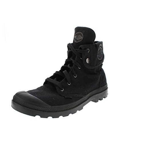 Palladium Boots Mens Baggy Canvas Boots , Black/Black