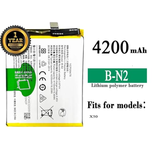 Image of B-N2 Battery for Vivo X50 Battery with 1 Year Warranty**** (I157)