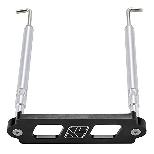 Kyostar J Hook Battery Tie Hold down bolts For Civic Integra Black - Thumbnail 4