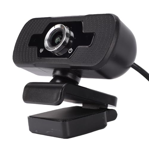 Luocute Webcam 2K, Caméra D'ordinateur USB Grand Angle 170° avec Microphone intégré, Webcam 1080P HD USB pour Appels Vidéo, Réunions en Ligne, Conférence en Streaming