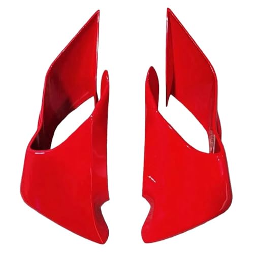 Carénage latéral YZF-R6 anti-turbulences avec aileron fixe réservoir d'essence