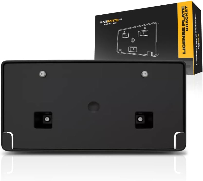 KarParts360 for Ram 2500 2019 20 21 22 23 2024 License Plate Bracket | Front | for 2500 Powerwagon and Rebel Models | Replacement for CH1068177 | 196743303468, 68382727AA