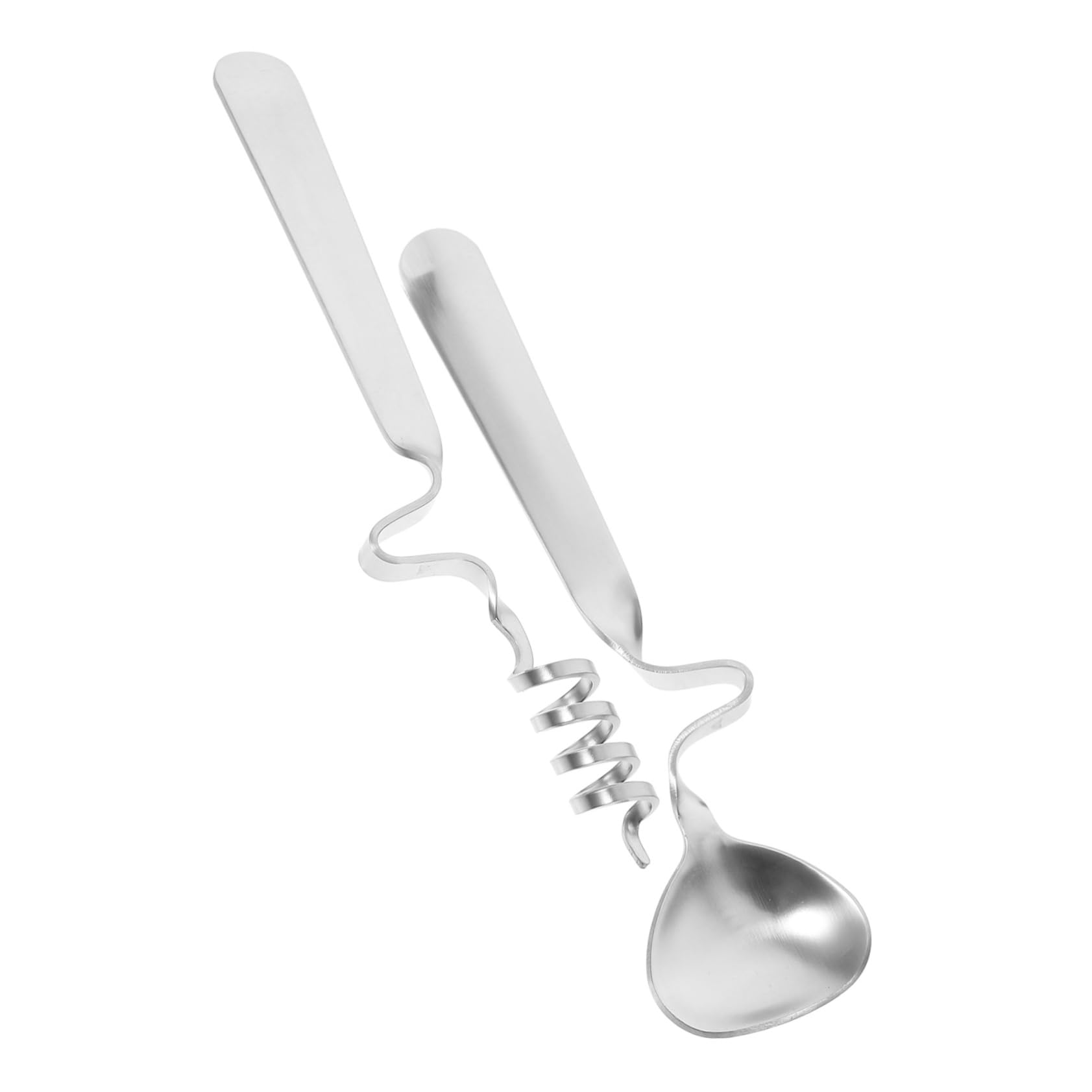 PRETYZOOM 1Set Honey Dipper and Espresso Spoon Creative Hanging Stirrer for Tea and Dessert for Bars Parties and Home Use
