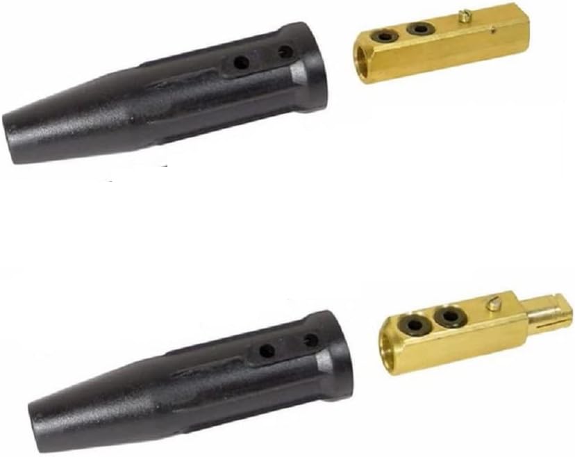Welding Cable Connector CC40HD/LC-40HD 2 BT Male & Female Set 1/0-4/0 Twist Lock CC40HD