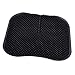Shiwaki Coussin de siège de voiture en silicone Coussin de siège de massage de pilier 3D portable 16,5 pouces Housse de siège Coussin de chaise Fit pour - le noir