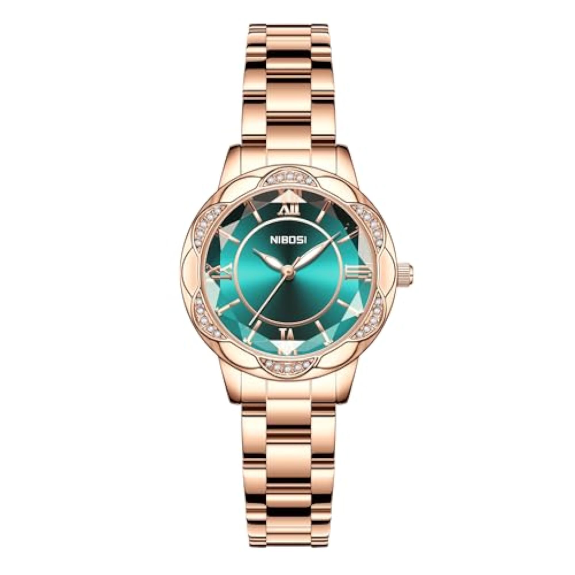 Women's Rose Gold Luxury Analog Watch, Gift