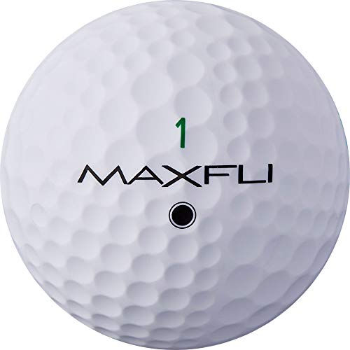 Maxfli Straightfli Matte White Golf Balls