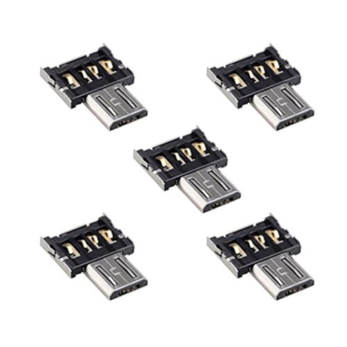 5 adaptadores OTG Micro USB 5 pines ultramini miniatura 5