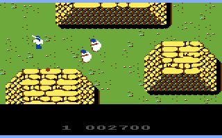 Image of Victory Road: Ikari Warriors Part II (1987) by Data East (For Commodore 64 /128 Computers)