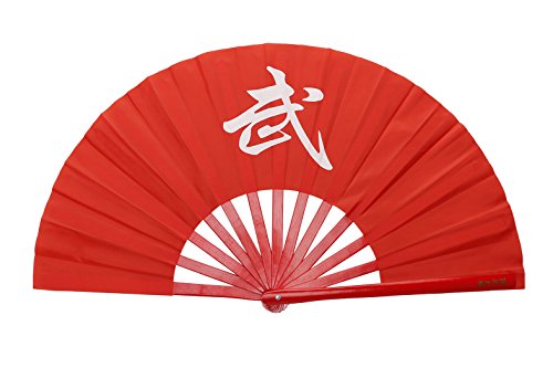 Icnbuys traditionnel chinois Kung Fu Tai Chi Fan, Homme femme, Wu Cover