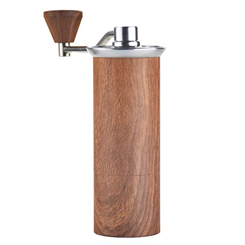 Manuelle Kaffeemühle 25 g Aluminium Kaffeemaschine Schwarz Mini Mini-Fräsmaschine Passend für V60 Single Coffee (Farbe: 25 g Kapazität)