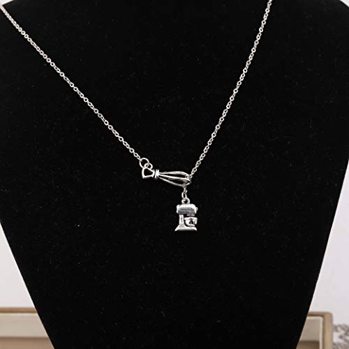 Bleouk Bleouk Baker Gift Baker Pendant Necklace Whisk Egg Beater Pendant Charm Baker Gift For Women Mom thumb #6