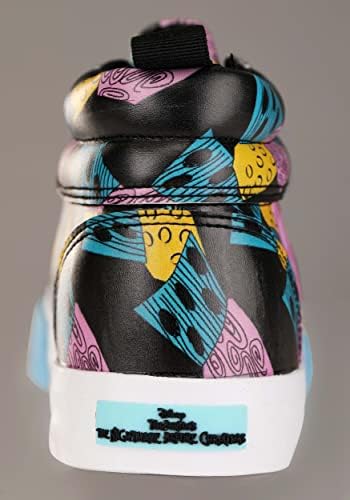 Ground Up Nightmare Before Christmas Sally Women's High-Top Sneakers Size 12 Multicolor | Image 4