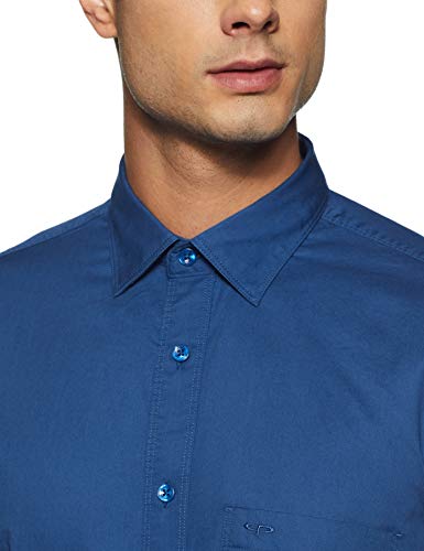 Image of ColorPlus Men's Solid Slim Fit Casual Shirt