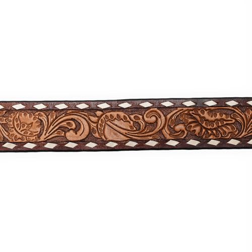 Handcrafted American Leather Belt for Men & Women by American Darling3