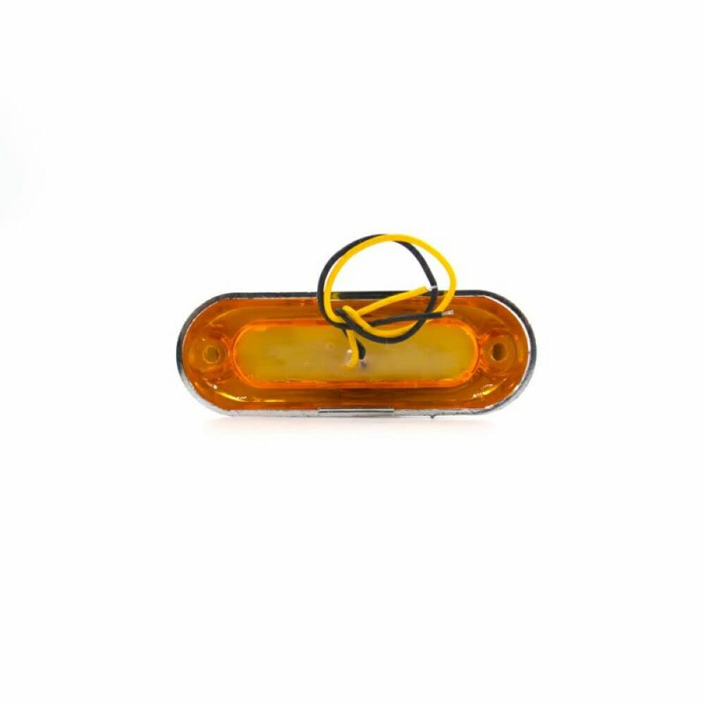 10 Stück 4 SMD 12 V 24 hintere Seitenmarkierungs-Rücklicht-Warnleuchte, Anzeigeleuchte, wasserdicht, for Auto, LKW, Anhänger, Caravan