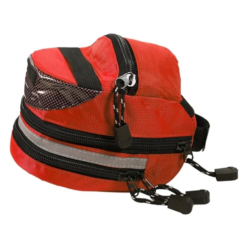 Happyyami 防水ファブリック製ライディングバッグ 大容量ジッパー式自転車サドルバッグ コンパクト設計 簡単取付可能 マウンテン ロードバイ