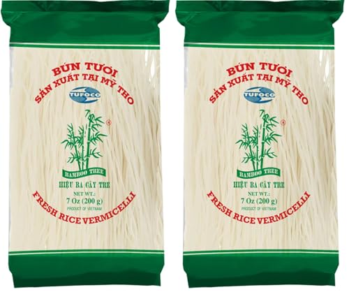 BAMBOO TREE - Vermicelli de arroz fresco - 1 X 200 GR (Paquete de 2)