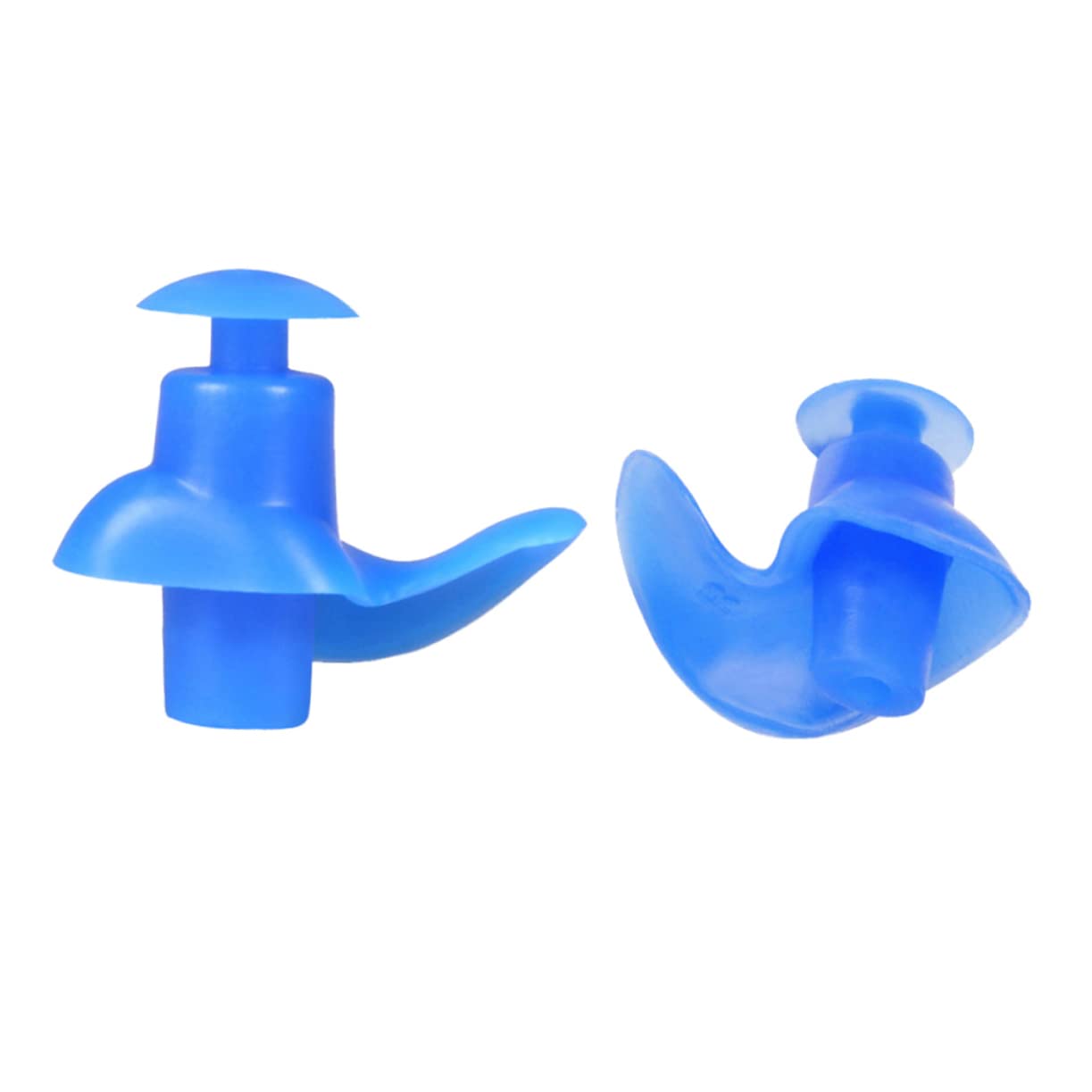 FRCOLOR 15 Pairs Silicone Swimming Ear Plugs Ergonomic Waterproof Noise-reducing Earplugs Cord for Swimmers