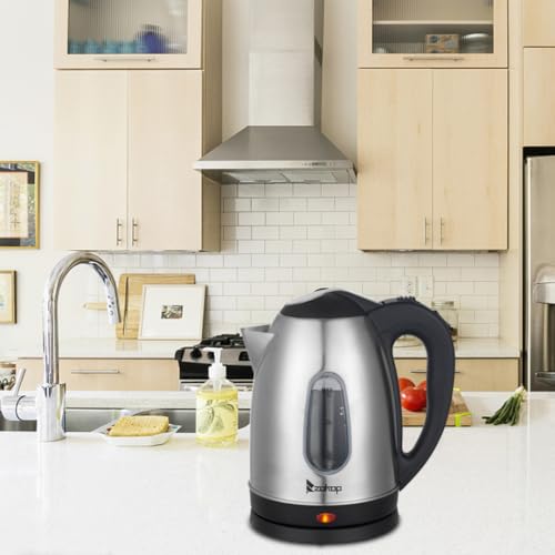 Hervidor eléctrico de acero inoxidable 1.5L 1200W miniatura 7