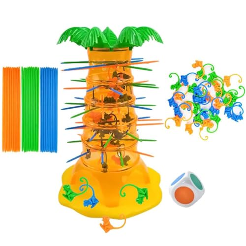 Juegos De Mesa, Toy Gopnaty Monos Locos Juego, Monos Locos, Juegos de Mesa Familiares, Operando Juego de Mesa, Juegos de Mesa Crazy Monkeys para 2-4 Jugadores