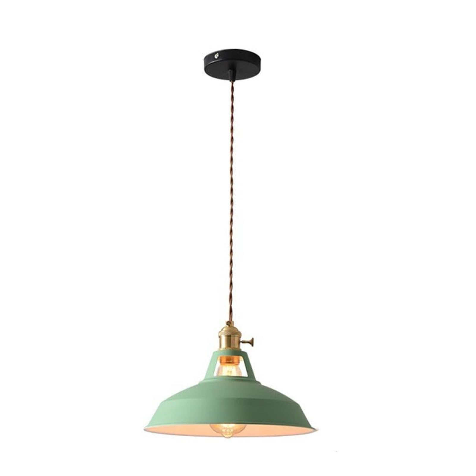 SYAXVOM Fashion Chandeliers Ceiling Lighting Fixture – Modern Style Pendant Light, Simple Hanging for Living Room, Dining Loft, and Kitchen(Green)