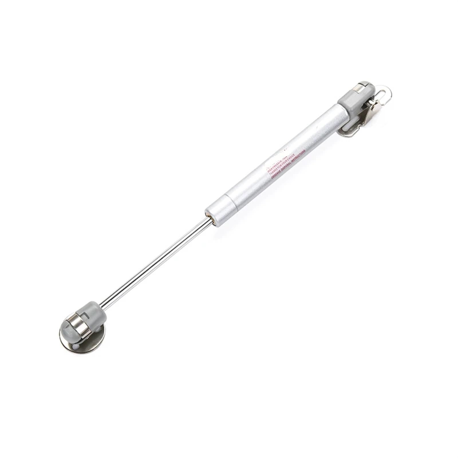 Gcyeidma 10Kg (100N) Gray Pneumatic Support Rod Pneumatic Support Rod Gas Strut Copper Force Door Lift Support Gas Hydraulic Spring Hinge Cabinet Door Kitchen Cupboard Hinge 6Kg/10Kg/15Kg(10Kg (100N) Gray)