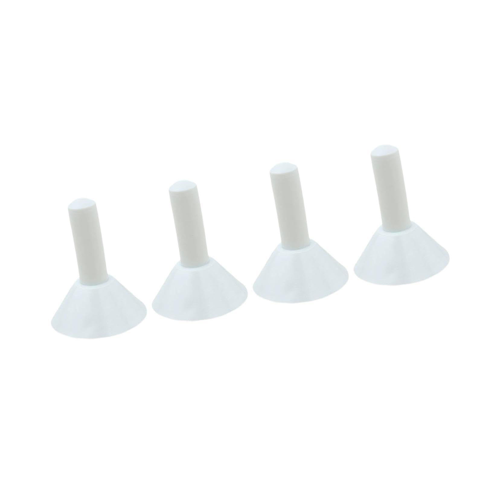 Yiju 4X Tent Pole Bolt Protection Caps Professional Tent Tarp Grabbers Sturdy Guard Tent Pillar End Cap for Outdoor Camping