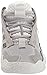 adidas womens Exhibit Mid Basketball Shoe, Gre/Cblack/White, 9 US