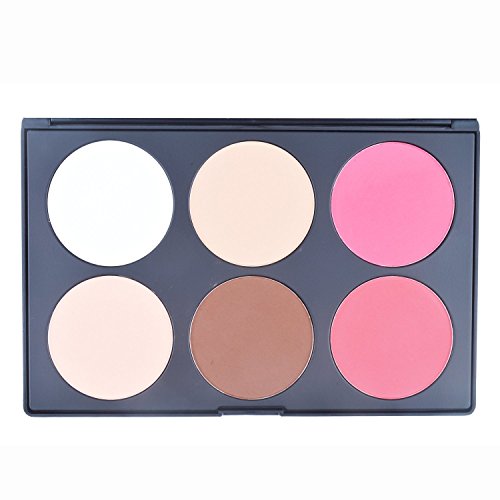 Maúve 6 Color Palette Contour and Blush MU02