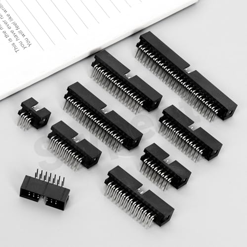 Kit adaptadores headers de pines ángulo recto 23 piezas miniatura 4