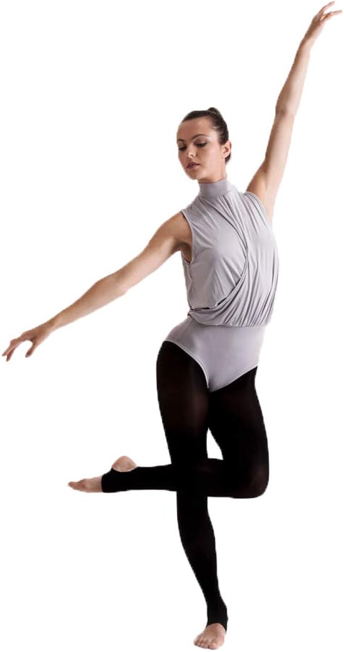 black stirrup dance tights