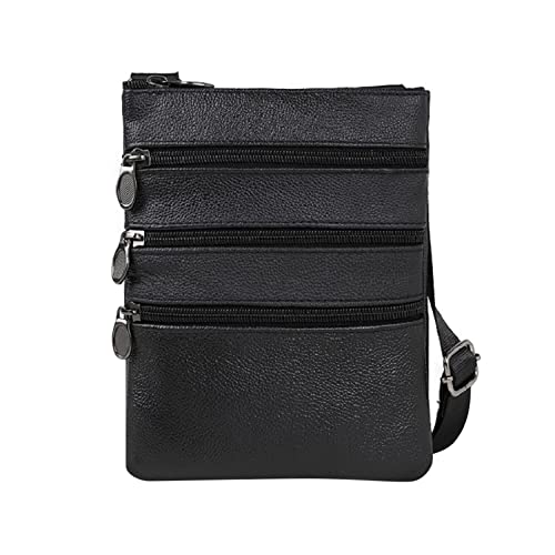 Sac à main en cuir solide pour homme au design épuré et élégant