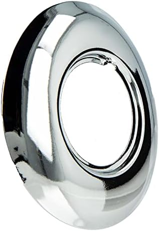 Tecuro Gewinderosette 3/4 Zoll - Verchromte Messing-Abdeckrose Für Sauberen Armaturen-Look