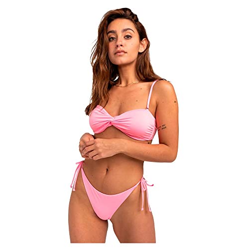 Billabong Sol Searcher Tie Side - Mini-Bikiniunterteil für Frauen Rosa