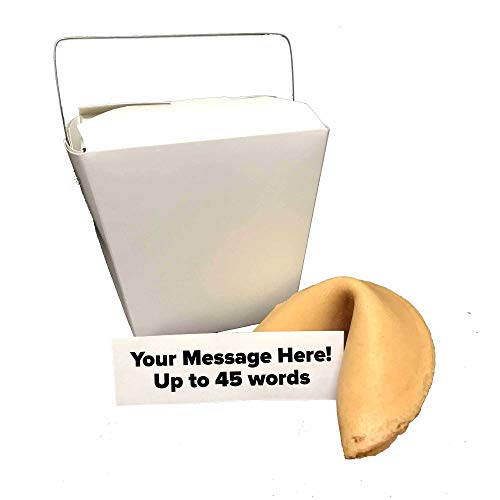 Custom Jumbo Fortune Cookie W/Takeout Box #TOP23